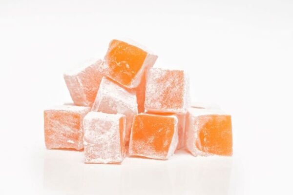 Loukoum aromatisé à l'orange - 100 gr