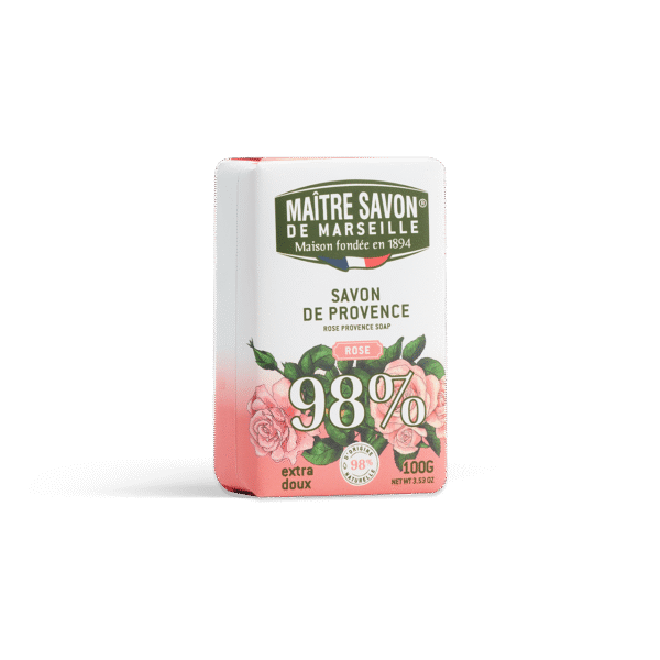 Savon de provence à la rose