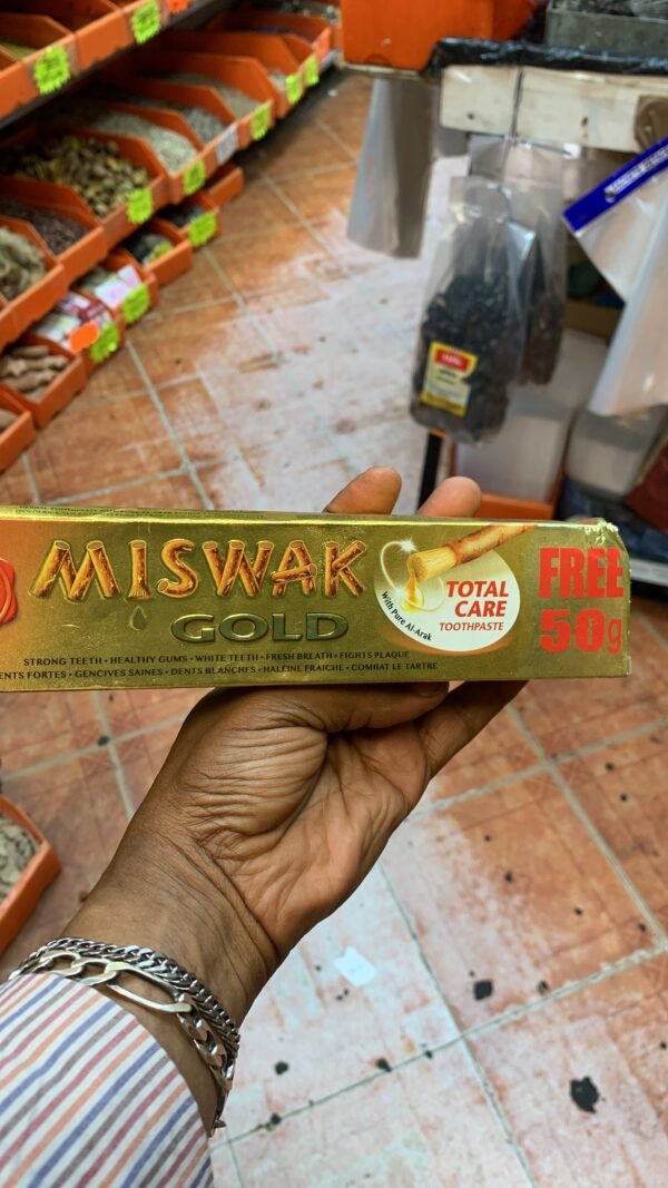 Dentifice miswak gold